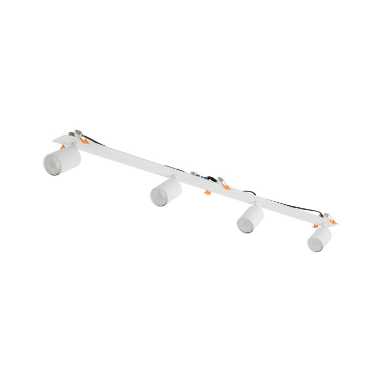 NEX WHITE 4XGU10 Lampa sufitowa podtynkowa 10805 TK Lighting Biały Biały