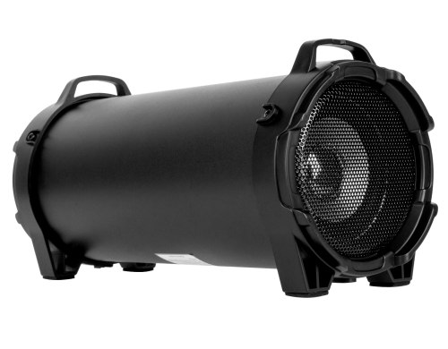 Głośnik Bluetooth USB AUX FM microSD KOM0943 Rebel Music Przenośny bezprzewodowy MP3 Radio czarny