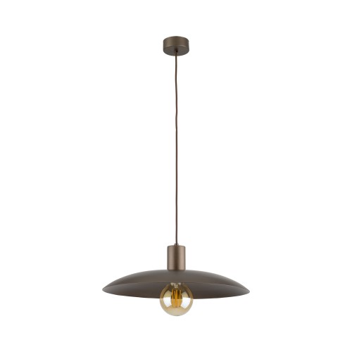 ASTRA BROWN 1XE27 Lampa wisząca 10964 TK Lighting Brąz Brązowy