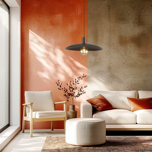 ASTRA BROWN 1XE27 Lampa wisząca 10964 TK Lighting Brąz Brązowy