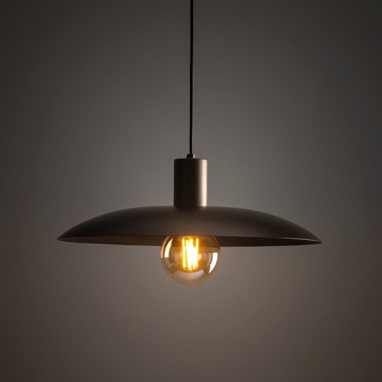 ASTRA BROWN 1XE27 Lampa wisząca 10964 TK Lighting Brąz Brązowy