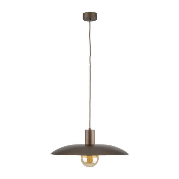 ASTRA BROWN 1XE27 Lampa wisząca 10964 TK Lighting Brąz Brązowy