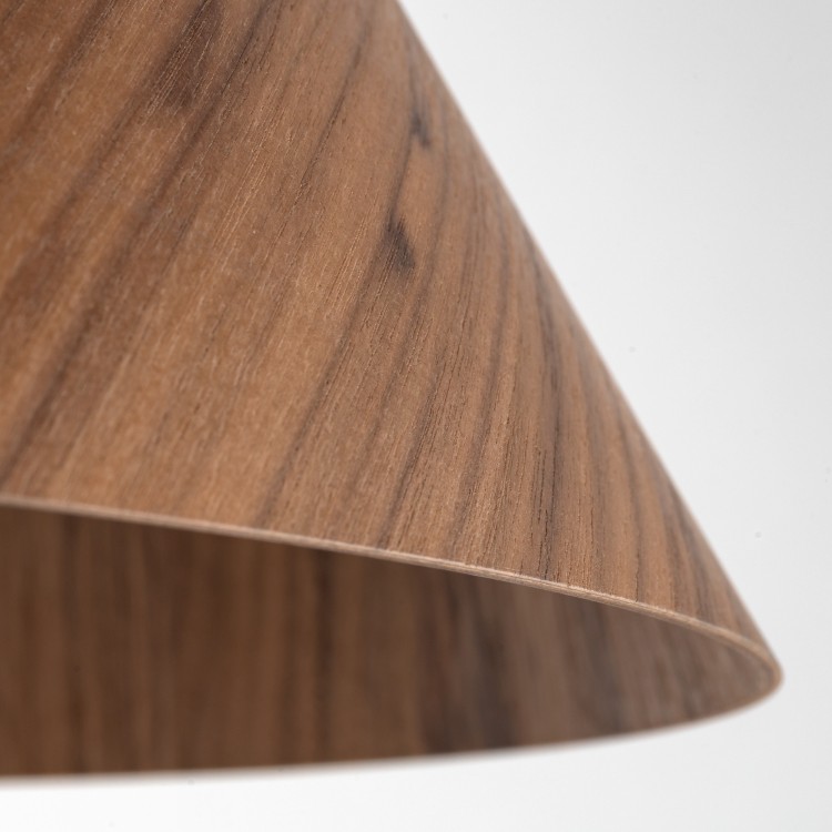 SOLIS WOOD DĄB CIEMNY 10598 TK Lighting Czarny Dąb