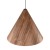 SOLIS WOOD DĄB CIEMNY 10598 TK Lighting Czarny Dąb
