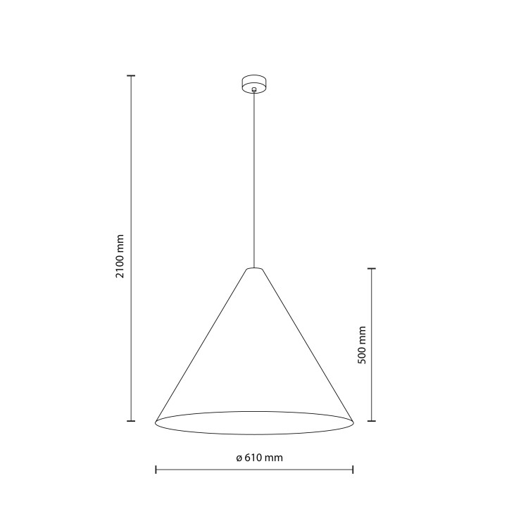 SOLIS WOOD DĄB CIEMNY 10598 TK Lighting Czarny Dąb