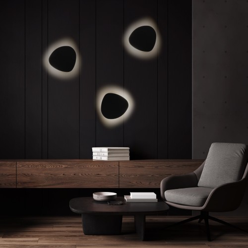 STONE BLACK Kinkiet 2 10631 TK Lighting Czarny Czarny