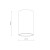 FLARE BLACK GU10 10583 TK Lighting Czarny Biały