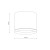 VIVO WHITE GX53 10595 TK Lighting Biały Biały