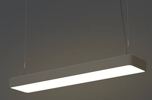 Lampa liniowa wisząca SOFT LED 90X20 GRAPHITE 7532 NOWODVORSKI Lighting 2xT8 90cm Loft nowoczesna sufitowa oświetleniowa zwis grafitowa grafitowy Inspiracje Premium