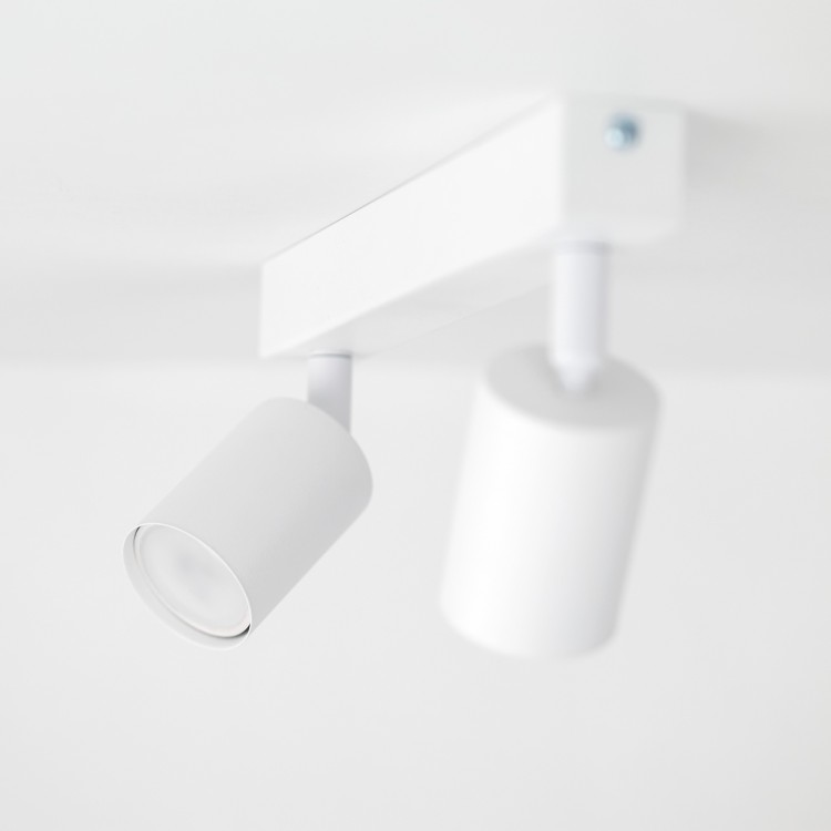 NEX WHITE 2XGU10 Lampa sufitowa 10787 TK Lighting Biały Biały