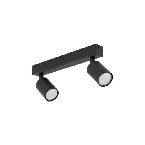 NEX BLACK 2XGU10 Lampa sufitowa 10790 TK Lighting Czarny Czarny