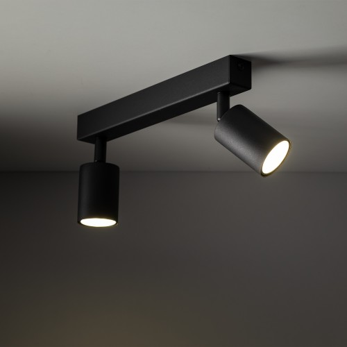 NEX BLACK 2XGU10 Lampa sufitowa 10790 TK Lighting Czarny Czarny