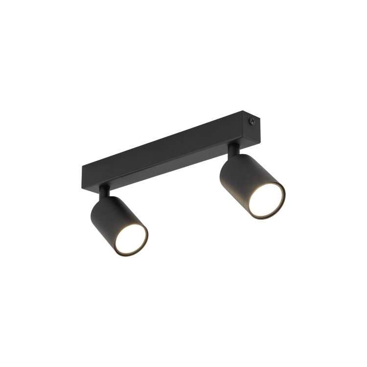 NEX BLACK 2XGU10 Lampa sufitowa 10790 TK Lighting Czarny Czarny