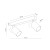 NEX BLACK 2XGU10 Lampa sufitowa 10790 TK Lighting Czarny Czarny