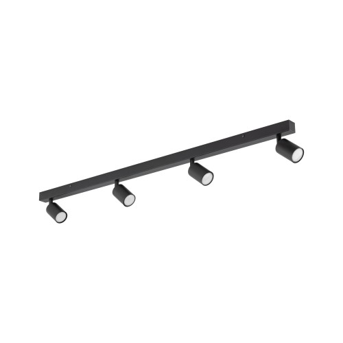 NEX BLACK 4XGU10 Lampa sufitowa 10792 TK Lighting Czarny Czarny