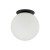 VOX 1 X G9 Lampa sufitowa podtynkowa 10963 TK Lighting Czarny Biały