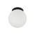 VOX 1 X G9 Lampa sufitowa podtynkowa 10963 TK Lighting Czarny Biały
