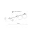 VOX 3 X GU10 / G9 Lampa sufitowa podtynkowa 10928 TK Lighting Czarny Biały