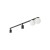 VOX 4 X GU10 / G9 Lampa sufitowa podtynkowa 10929 TK Lighting Czarny Biały