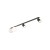 VOX 4 X GU10 / G9 Lampa sufitowa podtynkowa 10929 TK Lighting Czarny Biały