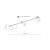 VOX 4 X GU10 / G9 Lampa sufitowa podtynkowa 10929 TK Lighting Czarny Biały