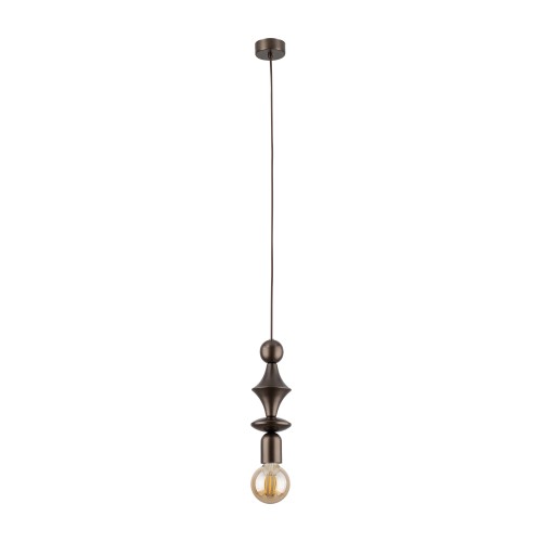 TOWER BROWN Lampa wisząca 1XE27 10703 TK Lighting Brąz
