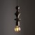 TOWER BROWN Lampa wisząca 1XE27 10703 TK Lighting Brąz