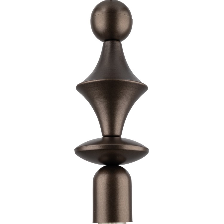 TOWER BROWN Lampa wisząca 1XE27 10703 TK Lighting Brąz