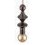 TOWER BROWN Lampa wisząca 1XE27 10703 TK Lighting Brąz
