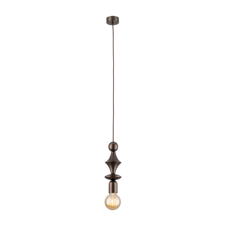 TOWER BROWN Lampa wisząca 1XE27 10703 TK Lighting Brąz