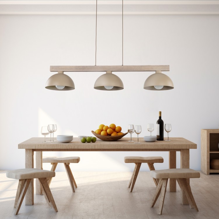 OSLO SABIA Lampa wisząca 3XE27 11012 TK Lighting  Sabia