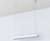 Lampa liniowa wisząca SOFT LED 90X20 WHITE 7545 NOWODVORSKI Lighting 2xT8 90cm Loft nowoczesna sufitowa oświetleniowa zwis biała biały Inspiracje Premium