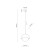 BONO SABIA Lampa wisząca 1 M 10645 TK Lighting  Sabia