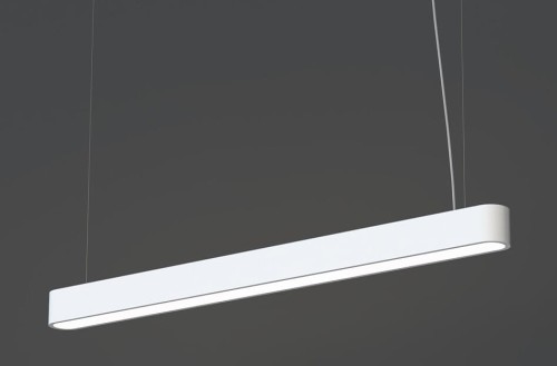 Lampa liniowa wisząca SOFT LED 90X6 WHITE 7547 NOWODVORSKI Lighting T8 90cm Loft nowoczesna sufitowa oświetleniowa zwis biała biały Inspiracje Premium