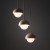 BONO SABIA 3XG9 Lampa sufitowa 10720 TK Lighting  Biały