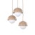 BONO SABIA 3XG9 Lampa sufitowa 10720 TK Lighting  Biały