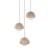 BONO SABIA 3XG9 Lampa sufitowa 10720 TK Lighting  Biały