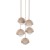 BONO SABIA 5XG9 Lampa wisząca 10966 TK Lighting  Sabia