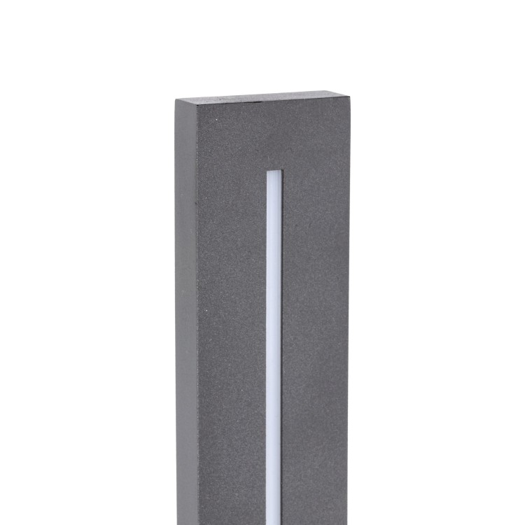 LINEA M Kinkiet ogrodowy LED IP 65 18176 TK Lighting Szary Biały elewacyjny