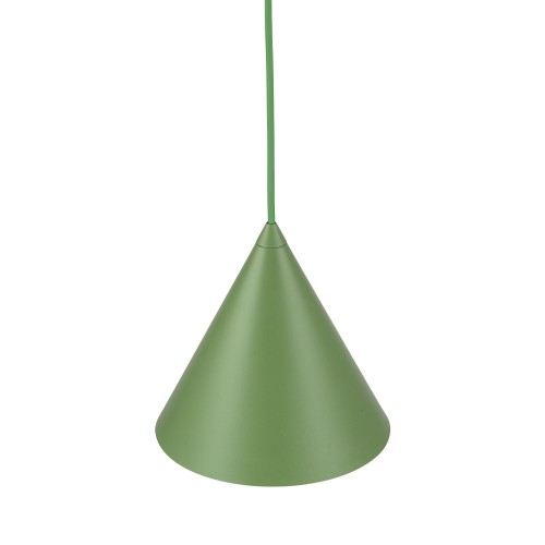 CONO PEAPOD 1XE27 S 10885 TK Lighting Zielony Zielony
