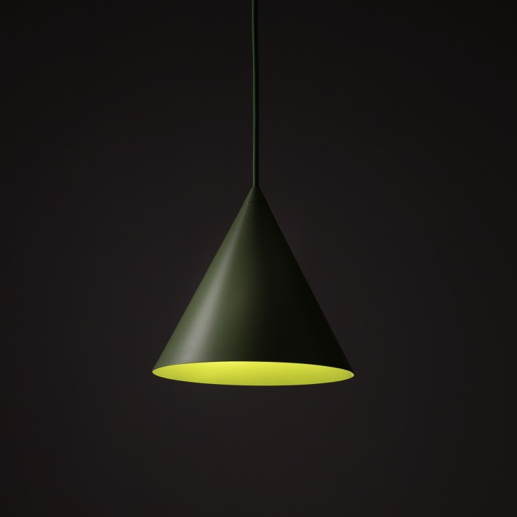 CONO PEAPOD 1XE27 S 10885 TK Lighting Zielony Zielony