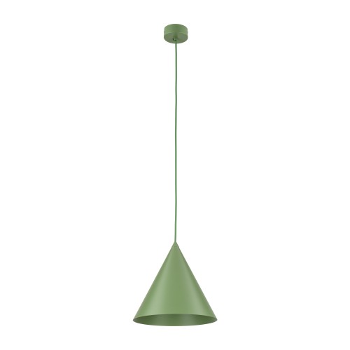 CONO PEAPOD 1XE27 M 10886 TK Lighting Zielony Zielony