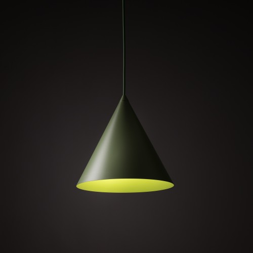 CONO PEAPOD 1XE27 M 10886 TK Lighting Zielony Zielony