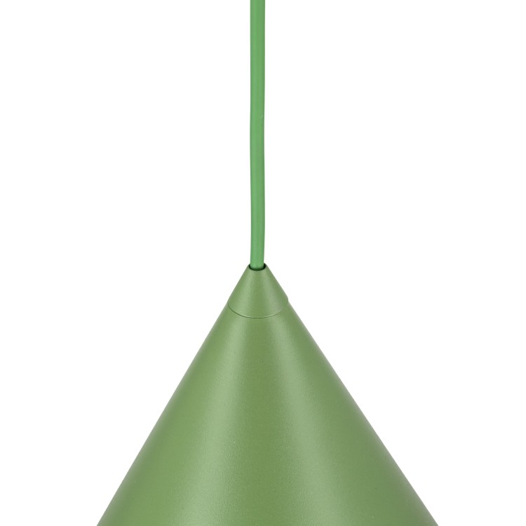 CONO PEAPOD 1XE27 M 10886 TK Lighting Zielony Zielony