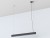 Lampa liniowa wisząca SOFT LED 90X6 GRAPHITE 7535 NOWODVORSKI Lighting T8 90cm Loft nowoczesna sufitowa oświetleniowa zwis grafitowa grafitowy Inspiracje Premium