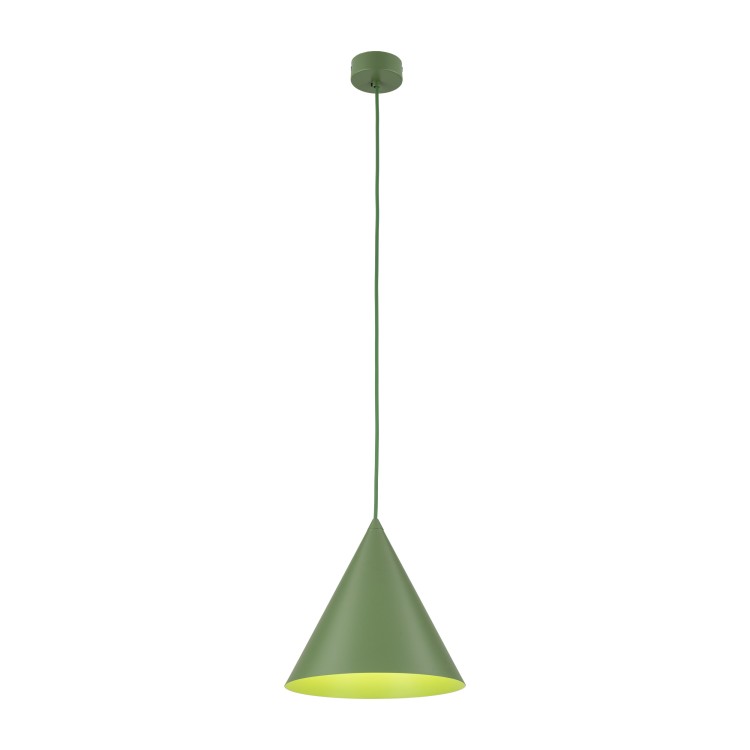 CONO PEAPOD 1XE27 M 10886 TK Lighting Zielony Zielony