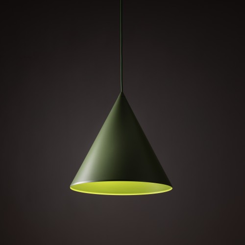 CONO PEAPOD 1XE27 L 10887 TK Lighting Zielony Zielony