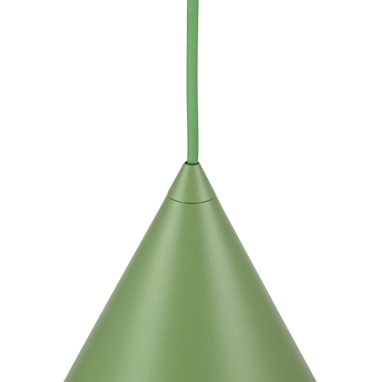 CONO PEAPOD 1XE27 L 10887 TK Lighting Zielony Zielony