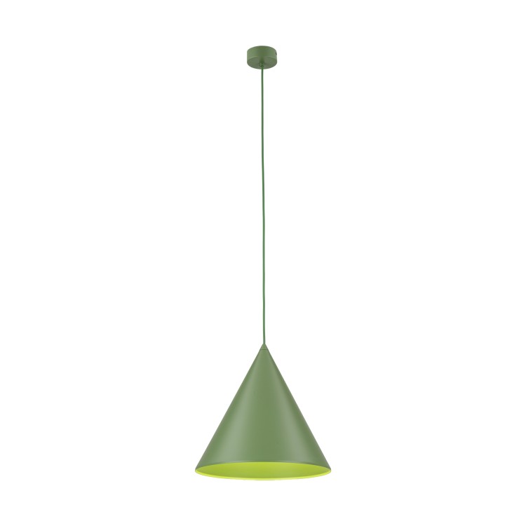 CONO PEAPOD 1XE27 L 10887 TK Lighting Zielony Zielony