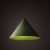 CONO PEAPOD 1XE27 XL 10888 TK Lighting Zielony Zielony